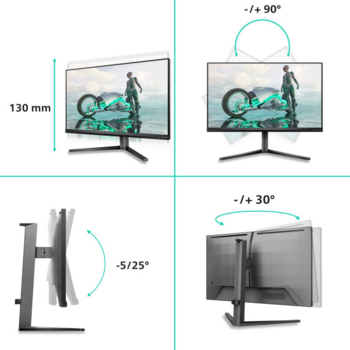 Philips Evnia 3000 27M2N3800A/00 Monitors 27