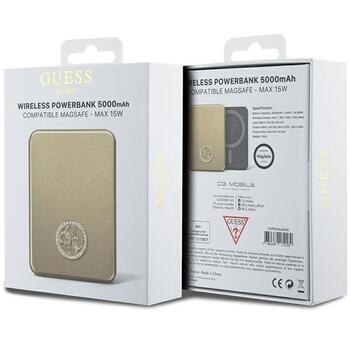 Guess GUPBM5AL4DMD Беспроводной 15W внешний аккумулятор 5000mAh (GUPBM5AL4DMD)