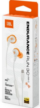 JBL Endurance Run 3 Наушники USB-C белые (JBLENDURRUN3CWHT)