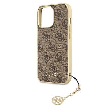 Guess GUHCP13LGF4GBR Hardcase 4G Charms Collection Aizsargapvalks priekš iPhone 13 Pro / 13 6,1