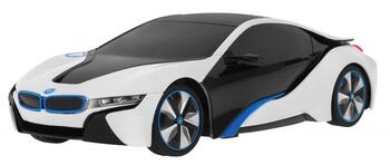 Rastar Radiovadāmā mašīna BMW i8 1:24 / 2.4 GHz / 2WD / Balta (ZRC.48400.BIA)