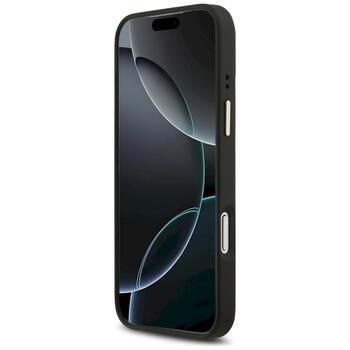 Guess 4G Stripe MagSafe Case Защитный чехол для iPhone 17 Pro Max / чёрный (GUHMP17XPG4SEMCK)