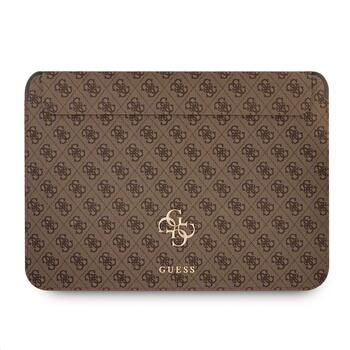 Guess PU 4G Metal Logo Computer Sleeve Maciņš Planšetdatoram 13