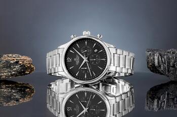 Giewont Chronograph Sapphire Мужские часы GW6310-B2 / серебристый (GW6310-B2)