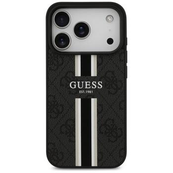 Guess 4G Printed Stripes MagSafe Case Чехол для Apple iPhone 17 Pro (GUHMP17LP4RPSK)