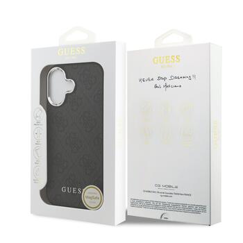 Guess 4G MagSafe Case Aizsargapvalks priekš Apple iPhone 17 (GUHMP17SP4GSSMCK)