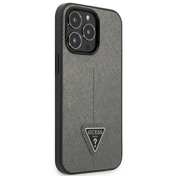 Guess GUHCP13XPSATLG Hardcase Saffiano Triangle Logo Защитный чехол для iPhone 13 Pro Max 6,7