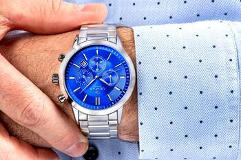 Giewont Chronograph Sapphire Vīriešu pulkstenis / sudrabzils (GW8510-B3)