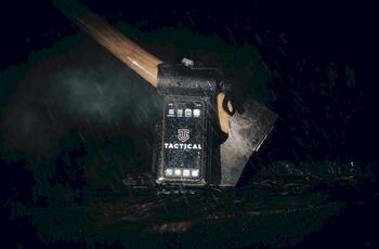 Tactical Splash Pouch Водонепроницаемый чехол для телефона L/XL / асфальтовый (TA-57983103677)