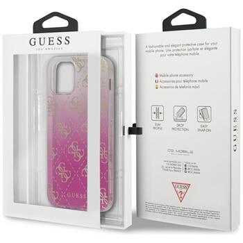 Guess GUHCP12SPCU4GGPI Hardcase 4G Gradient Aizsargapvalks priekš iPhone 12 mini 5,4