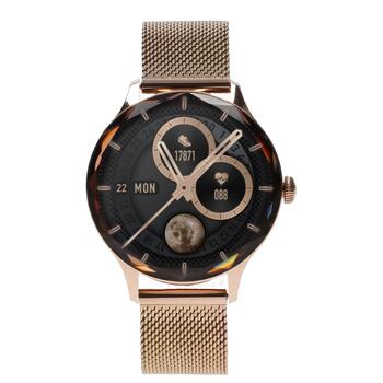 Garett Smartwatch Viva gold steel Умные часы AMOLED / IP67 / Find your phone / Music playback control (VIVA_GLD_STL)