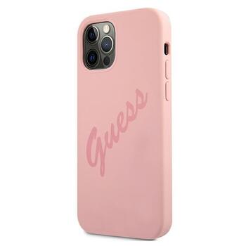 Guess GUHCP12LLSVSPI Script Vintage Защитный чехол для iPhone 12 Pro Max 6,7