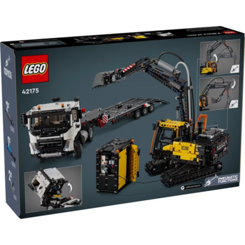 LEGO Technic Volvo FMX Truck with EC230 Excavator Konstruktora komplekts (42175)