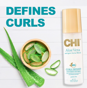 CHI Aloe Vera Curls Defined Mitrinošs krēms 147 ml (633911811535)