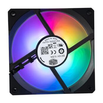 Cooler Master Mobius 120P ARGB 2400 RPM Вентилятор корпуса компьютера 120mm Черный (MFZ-M2DN-24NP2-R1)
