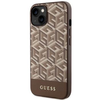 Guess GUHMP14MHGCFSEW GCube Stripes MagSafe Защитный чехол для iPhone 14 Plus / 15 Plus 6.7