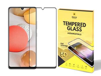Mocco Full Glue 5D Signature Edition Tempered Glass Защитное стекло для экрана Samsung Galaxy A42 5G Черное (MO-5D-GP-A42-BK)