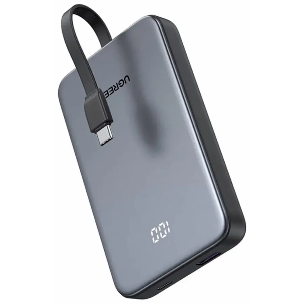 Ugreen PB526 Портативный аккумулятор 10000mAh 20W / серый (75161B)