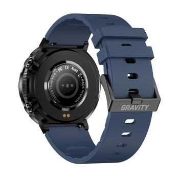 Smartwatch Gravity GT21-5 Смарт-часы с силиконовым ремешком / тёмно-синий (GT21-5)