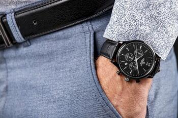 Giewont Vīriešu pulkstenis Chronograph Sapphire GW6310-A1 / melns (GW6310-A1)