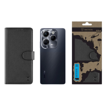 Tactical Field Notes Aizsargapvalks priekš Infinix Hot 40 Pro / melns (TA-57983119852)