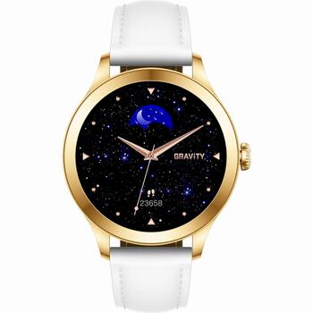 Smartwatch Gravity Смарт-часы / бело-золотой (GT25-2 PRO)