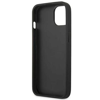 Guess GUHCP13SSA4GSBL Hardcase Saffiano 4G Metal Logo Защитный чехол для iPhone 13 mini 5,4