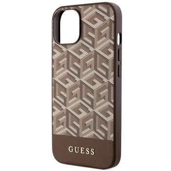 Guess GUHMP14MHGCFSEW GCube Stripes MagSafe Защитный чехол для iPhone 14 Plus / 15 Plus 6.7