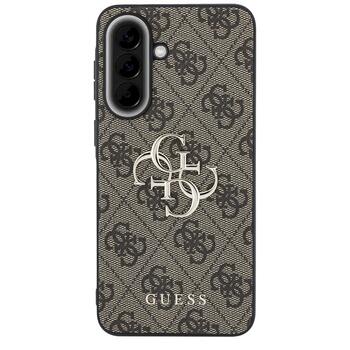 Guess Leather 4G Metal Logo Case Защитный чехол для Samsung Galaxy A37 5G / коричневый (GUHCSA374GMGBR)