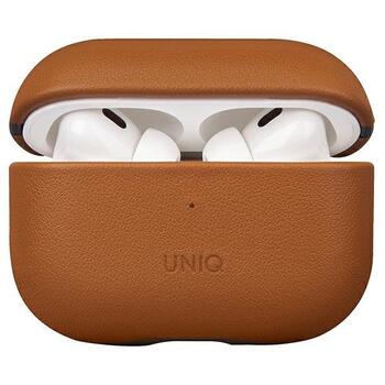 UNIQ Terra Genuine Leather Case Защитный чехол для Apple AirPods Pro 2 gen. (UNIQ-AIRPODSPRO2-TERTBWN)