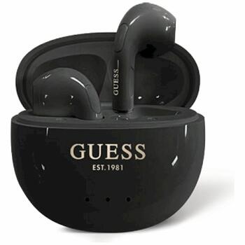 Guess Glossy Effect Egg Shape Printed Classic Logo Беспроводные наушники (GUTWSOGELEK)