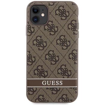 Guess GUHCN61P4SNW Hardcase 4G Stripe Защитный чехол для iPhone 11 / Xr / коричневый (GUHCN61P4SNW)
