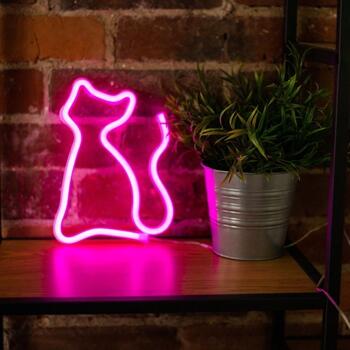 Forever Light FLNEO4 CAT Neon LED Dekorācija (FLNEO4)