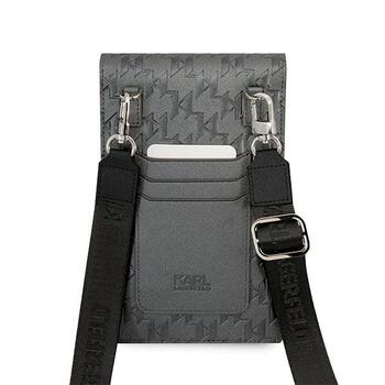 Karl Lagerfeld Ikonik Karl Monogram Patch Rokassoma / sudrabs (KLWBSAMIPG)