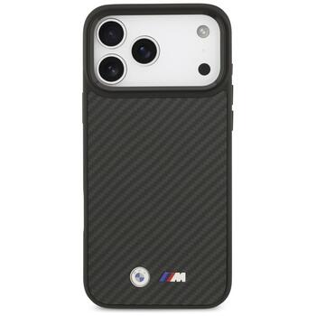 BMW M Kevlar Matt MagSafe Case Aizsargapvalks priekš Apple iPhone 17 Pro Max (BMHMP17X24CFMMK)