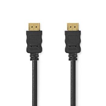 Nedis CVGP34000BK20  Ātrgaitas HDMI  Kabelis ar Ethernet 2m (CVGP34000BK20)