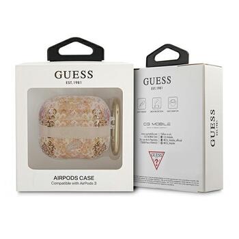 Guess GUA3HHFLD AirPods 3 cover Paisley Strap Collection Защитный чехол для AirPods 3 / золотой (GUA3HHFLD)