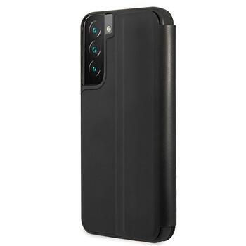 BMW BMBKS22MPUCARTCBK Grāmatveida Apvalks Priekš Samsung Galaxy S22+ (BMBKS22MPUCARTCBK)
