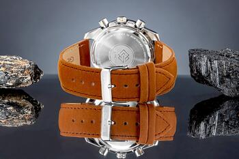 Giewont Chronograph Sapphire Мужские часы GW8720-A3 / коричнево-зелёный (GW8720-A3)