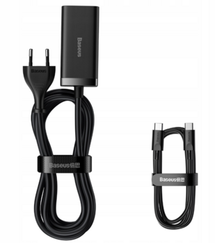 Baseus GaN3 Lādētājs 2x USB-C / 2x USB / 100W (CCGP000101)