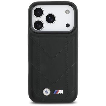BMW M Quilted Logo MagSafe Case Защитный Чехол для Apple iPhone 17 Pro (BMHMP17L25PSECHK)