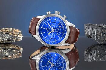 Giewont Chronograph Sapphire Vīriešu pulkstenis / sudrabzils (GW7650-A5)
