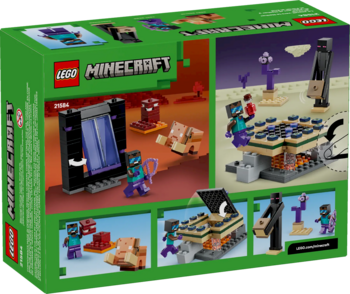 LEGO 21584 Minecraft Adventure Through the Nether Konstruktoru komplekts (21584)