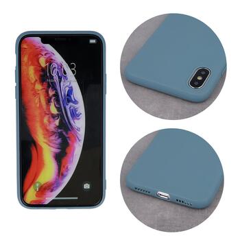 Mocco Ultra Slim Soft Matte 0.3 mm Matēts Silikona Apvalks Priekš Apple iPhone 11 Pro Max Gaiši Zils (MO-USM-11PMAX-BL)