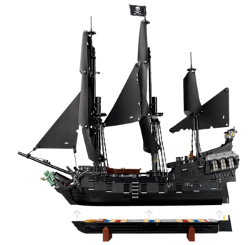 LEGO ICONS 10365 Пиратский корабль капитана Джека Воробья (10365)