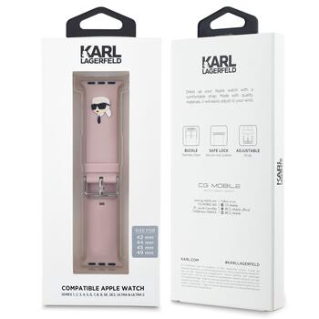 Karl Lagerfeld Karl Head NFT Watch Strap браслет для Apple Watch 42/44/45/46/49 (KLAWLSLKNP)