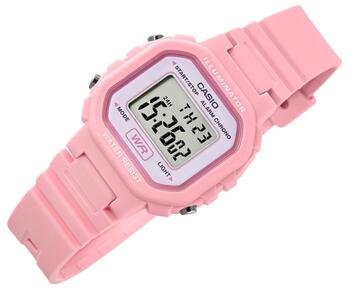 CASIO Sieviešu pulkstenis LA-20WH-4A1EF / rozā (LA-20WH-4A1EF)