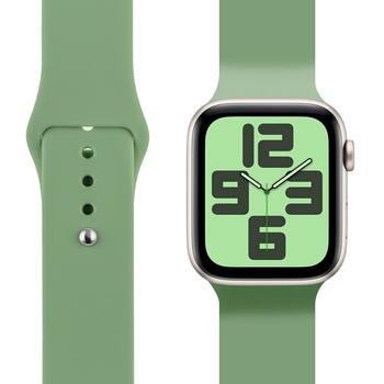 OBAL:ME Silicone Strap Silikona siksniņa priekš Apple Watch 42-49mm M-L / zaļa (57983126134)