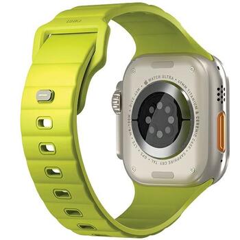 UniqStride FKM Rubber Ремешок для Apple Watch 42/44/45/49mm (UNIQ-49MM-STRILGRN)