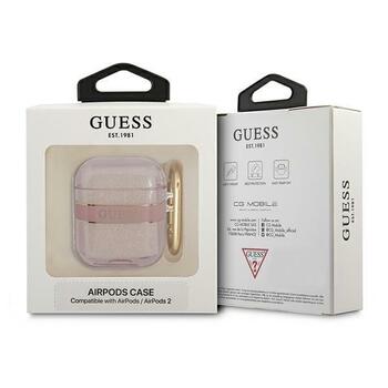 Guess GUA2HHTSP Защитный чехол для AirPods Strap Collection / розовый (GUA2HHTSP)